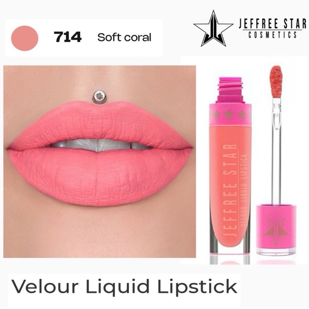 Jeffree Star Velour Liquid Lipstick — Soft Coral Pink (714)